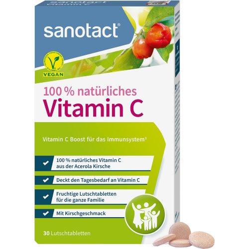 sanotact 100% natürliches Vitamin C - PZN 17380194