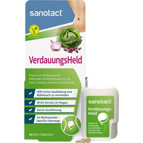 sanotact VerdauungsHeld Mini-Tabletten - PZN 17380277