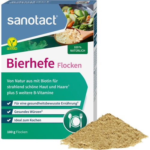 sanotact Bierhefe Flocken - PZN 17380314