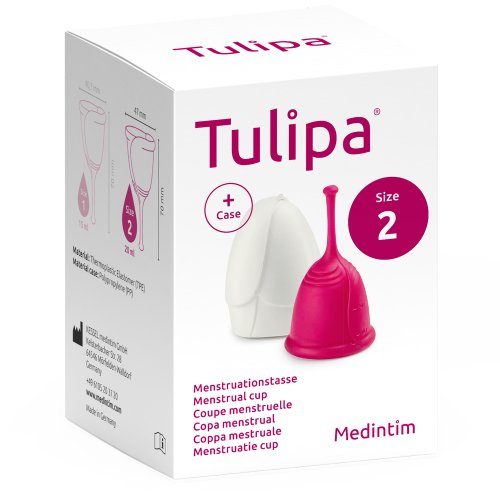Menstruationstasse Tulipa Größe 2 - PZN 17510662