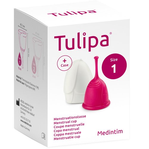 Menstruationstasse Tulipa Größe 1 - PZN 17510679