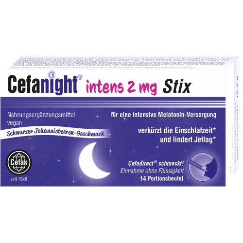 Cefanight intens 2 mg Stix - PZN 17553542