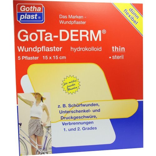 Gotha-Derm Hydrokolloides Wundpflaster 15cmx15cm - PZN 00176383