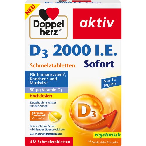 Doppelherz D3 2000 IE Sofort - PZN 17841198