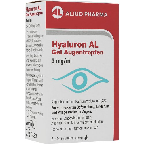 Hyaluron AL Gel Augentropfen 3 mg/ml - PZN 17844699