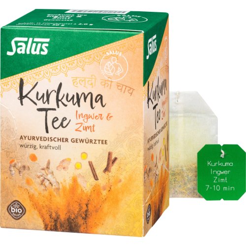 Kurkuma Tee - Ingwer & Zimt bio Salus - PZN 17928924