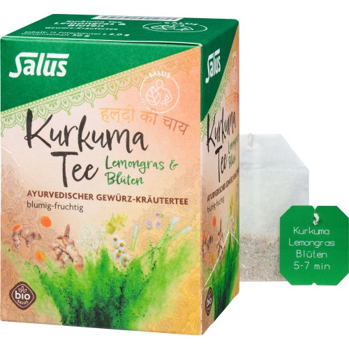 Kurkuma Tee - Lemongras & Blüten bio Salus - PZN 17928930