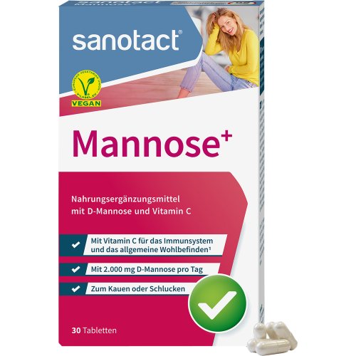 sanotact Mannose + - PZN 17978655