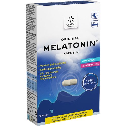 MELATONIN PLUS KAPSELN - PZN 18010677
