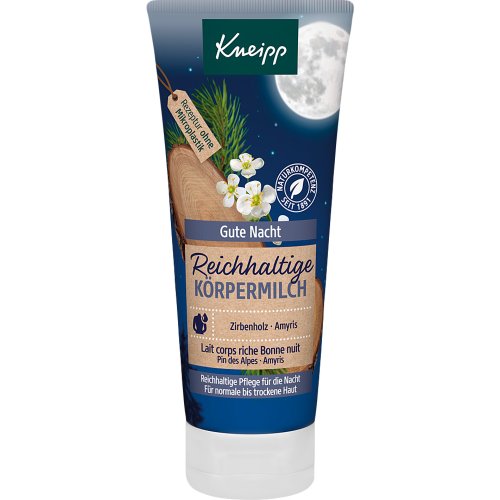 Kneipp Reichhaltige KÖRPERMILCH Gute Nacht - PZN 18087556