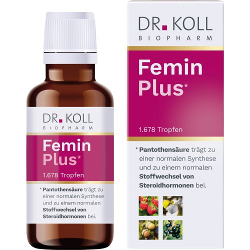 Femin Plus Dr.Koll Gemmo Komplex Himbeere Vit.B12 - PZN 18137679