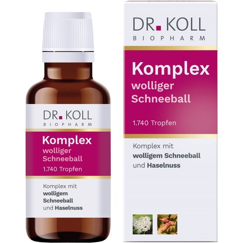 Komplex wolliger Schneeball Haselnuss Dr.Koll - PZN 18230433