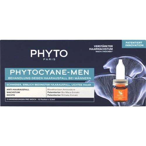 PHYTOCYANE Kur progressiver Haarausfall Männer - PZN 18240911