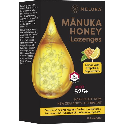 MANUKA GROUP Melora Lutschpas Lemon MGO525+UMF15+ - PZN 18244895