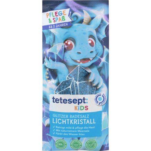tetesept Kids Glitzer Badesalz Lichtkristall - PZN 18296254