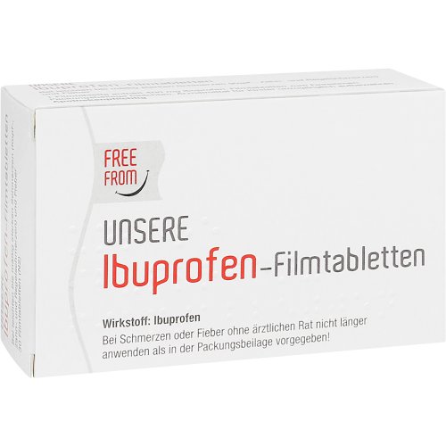 Unsere Ibuprofen-Filmtabletten - PZN 18301972