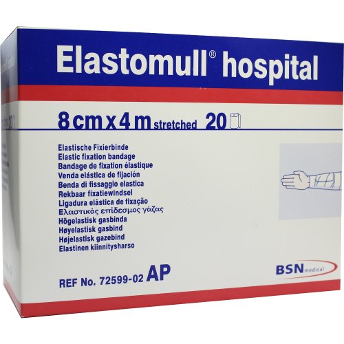 Elastomull hospital 4mx8cm - PZN 01903980