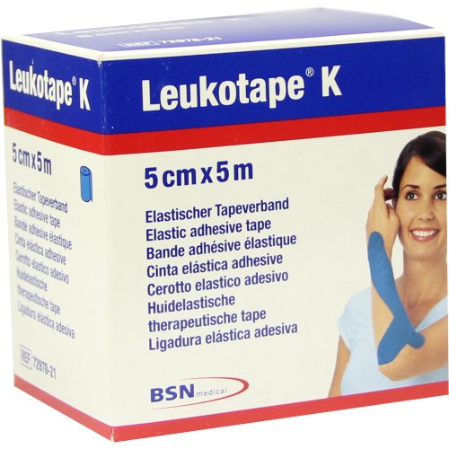 Leukotape K 5cm blau - PZN 01907423