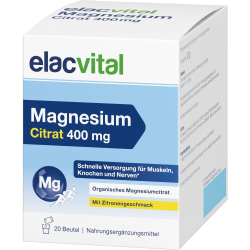 elacvital Magnesium Citrat 400 mg - PZN 19229484