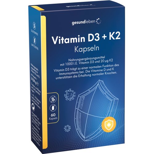Gesundleben Vitamin D3 + K2 - PZN 19261967