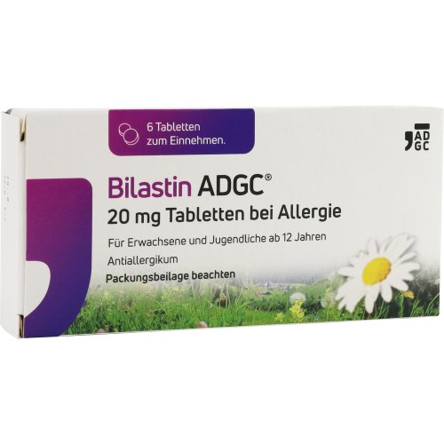 Bilastin ADGC 20 mg Tabletten bei Allergie - PZN 19427451