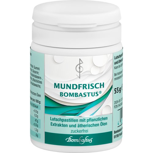 Mundfrisch Bombastus Pastillen zuckerfrei - PZN 19434669