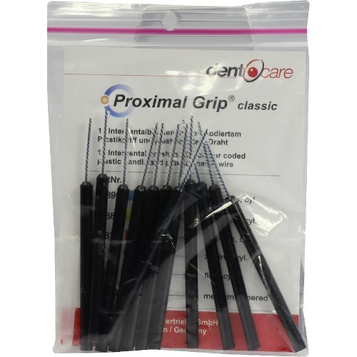 Proximal-Grip XX-fein schwarz Interdentalbürste - PZN 00195386