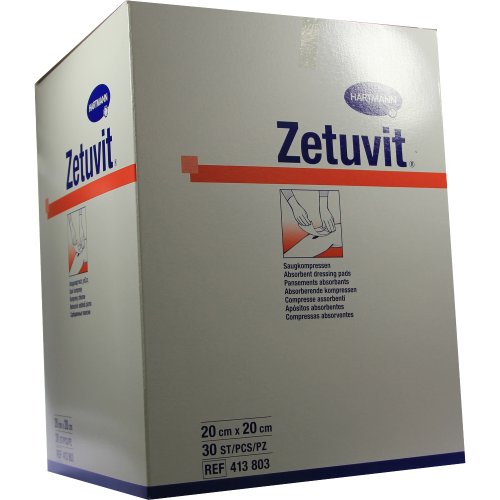ZETUVIT SAUGKOMPR UN 20X20 - PZN 01981661
