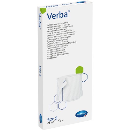 VERBA DAUERELASTISCHER VERBAND GR5 BLAU - PZN 01981738