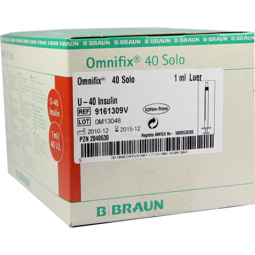OMNIFIX INSULIN SOLO 40 - PZN 02040630
