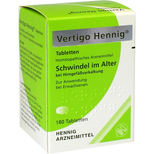 Vertigo Hennig Tabletten - PZN 02161730