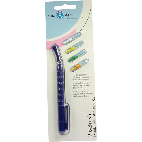 Pic-Brush Interdentalbürsten Intro Kit blau 1H+4B - PZN 02172320