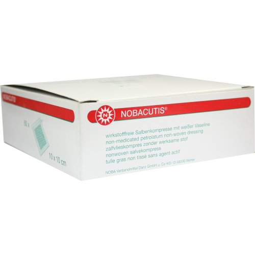 NOBACUTIS 10x10cm 1er Salbenkompresse - PZN 02179606