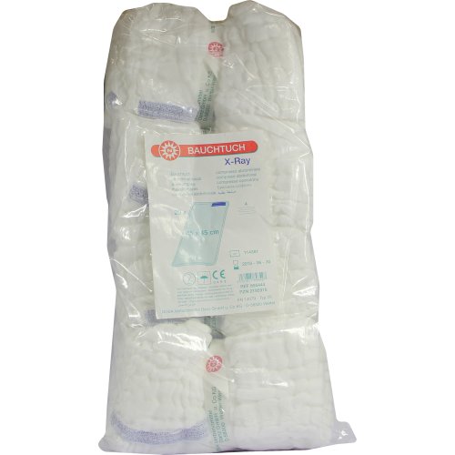 Bauchtuch 4f 45x45 weiss o. Schl - PZN 02195918