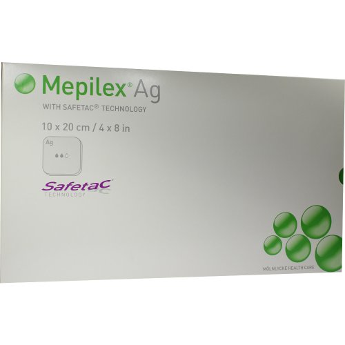 Mepilex Ag 10x20cm steril - PZN 02227239