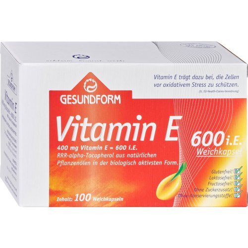 GESUNDFORM Vitamin E 400mg - PZN 02236037