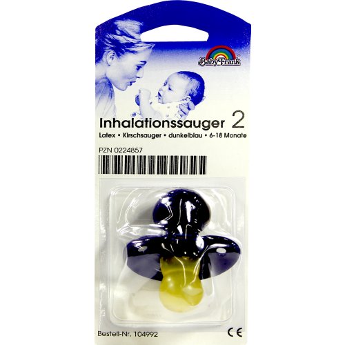 Sauger Inhalation Kirsche 6-18M blau - PZN 00224857