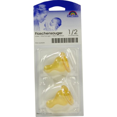 Sauger Kirsche m Ventil Latex Milch 0-18 Mon - PZN 00225093