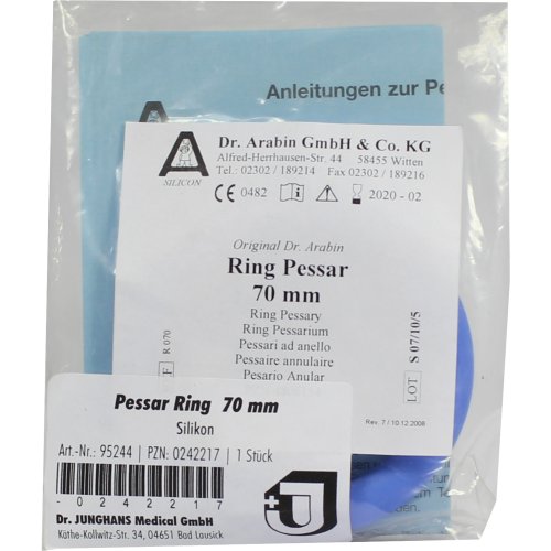 PESSAR RING 70mm N. DR. ARABIN SILIKON - PZN 00242217