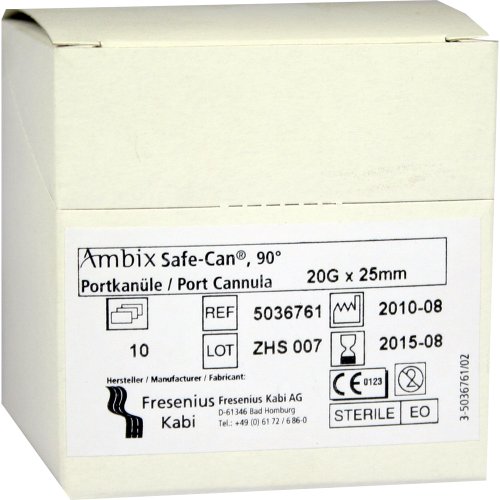 Ambix Safe-CAN Portpunktionskan. gebogen 20Gx25mm - PZN 02434926