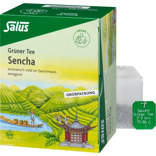 Grüner Tee Grosspackung bio Salus - PZN 00249840