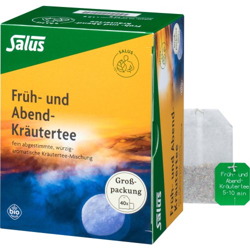 Früh- und Abend-Kräutertee bio Salus - PZN 00249857