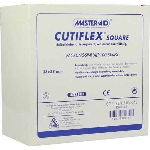 CUTIFLEX SQUARE 38x38mm Strips - PZN 02506643