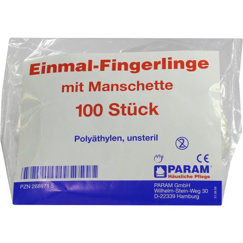 EINMAL FINGERLING PLASTIK - PZN 02689715