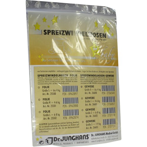 Spreizhöschen Gewebe für Neugeborene Gr.O - PZN 02736544