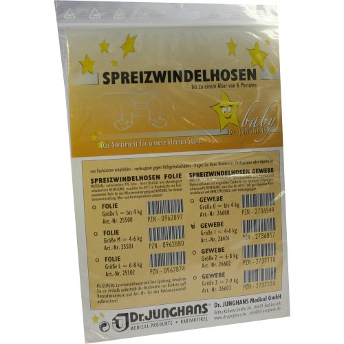 Spreizhöschen Gewebe für Säuglinge Gr.1 - PZN 02736857