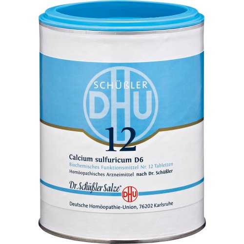 BIOCHEMIE DHU 12 CALCIUM SULFURICUM D 6 - PZN 00274878