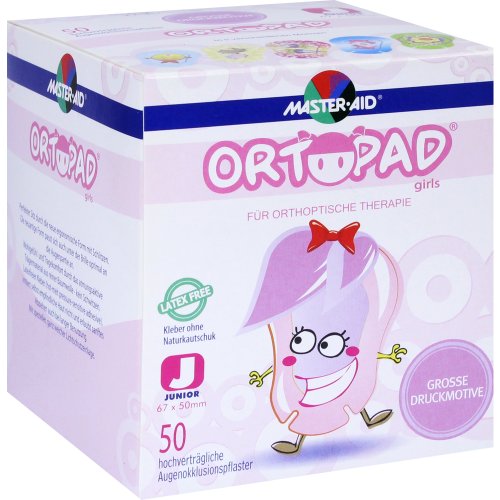 Ortopad for girls junior Okklussionspflaster - PZN 02877121