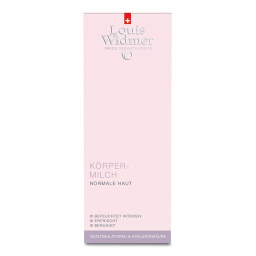 WIDMER Körpermilch leicht parfümiert - PZN 07509913