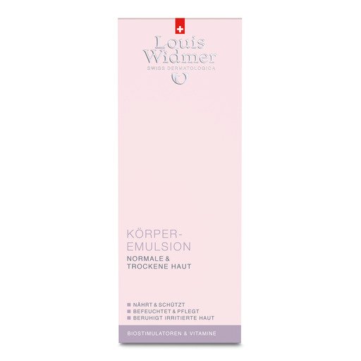 Widmer Körperemulsion leicht parfümiert - PZN 09516030